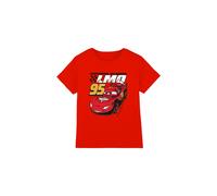 Disney Lightning Mcqueen Speed T-Shirt Red | Size: 7-8 Years Disney Red 7-8 Years