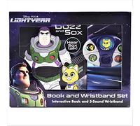 Disney Lightyear - Buzz and Sox - Interactive Book and 5-Sound Wristband - PI Kids