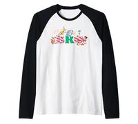 Disney Lil Bro Candy Cane Holiday Christmas Family Trip Gift Raglan Baseball Tee