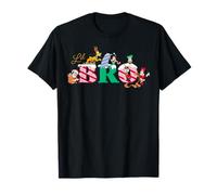 Disney Lil Bro Candy Cane Holiday Christmas Family Trip Gift T-Shirt
