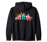 Disney Lil Bro Candy Cane Holiday Christmas Family Trip Gift Zip Hoodie