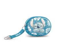 Disney Lilo and Stitch Aloha-Pill Coin Purse, Blue, 12.5 x 9 cm