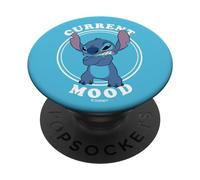 Disney Lilo and Stitch Angry Stitch Current Mood Teal PopSockets Adhesive PopGrip