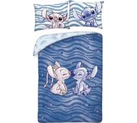 Disney Lilo and Stitch Bacia Angel Bedding Set - Reversible Duvet Cover 140 x 20