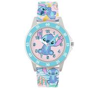 Disney Girl's Analog Quartz Watch with Silicone Strap LAS9011