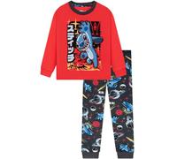 Disney Lilo And Stitch Boys Pyjamas, Ages 5 To 13 Years | Stretchy Waistband, Playful Stitch Design, Long Sleeves for Autumn & Winter, Long Sleeve Boys' Pyjama Sets