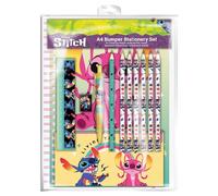 Disney Lilo and Stitch Bumper Stationery Set (Acid Pops Design) Lilo and Stitch Gifts for Girls and Boys, School Stationery Set and Office Supplies - Official Merchandise