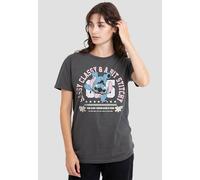Disney Lilo And Stitch Chaos Coordinator Classic T Shirt, Charcoal Charcoal M