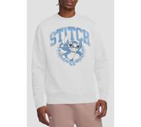 Disney Lilo And Stitch College Sweatshirt, White White L