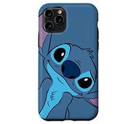 Disney Lilo and Stitch Cute Stitch Face Slate Gray Case for iPhone 11 Pro