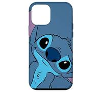 Disney Lilo and Stitch Cute Stitch Face Slate Gray Case for iPhone 12 mini