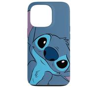 Disney Lilo and Stitch Cute Stitch Face Slate Gray Case for iPhone 13 Pro