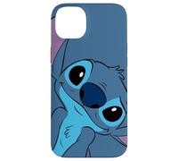 Disney Lilo and Stitch Cute Stitch Face Slate Gray Case for iPhone 14 Plus