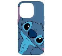 Disney Lilo and Stitch Cute Stitch Face Slate Gray Case for iPhone 14 Pro