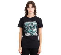 Disney Lilo and Stitch Experimen Ladies T Shirt, Black, X-Large