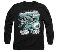 Disney Lilo and Stitch Experimen Unisex Long Sleeve T Shirt, Black, Medium