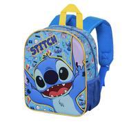 Disney Lilo and Stitch Hello-Elite 3D Backpack, Blue, 26 x 31 cm, Capacity 8 L
