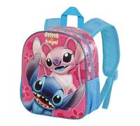 Disney Lilo and Stitch Match-Small 3D Backpack, Pink, 26 x 31 cm, Capacity 8.5 L