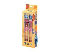 Disney Lilo and Stitch Mix-Pack of 2 10-Coloured Pens, Yellow, 9.5 x 23 cm