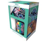 Disney Lilo and Stitch Mug Gift Set (You're My Fave Design) 11oz Ceramic Coffee Mug, Coaster & Keyring in Presentation Gift Box, Lilo and Stitch Disney Gifts for Girls and Boys - Official Merchandise