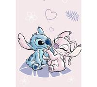 Jerry Fabrics Disney Lilo and Stitch Beach Bathroom Sport Holiday Towel For Kids, Children Pink