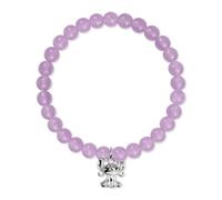 Disney Angel Charm Silver Beads Bracelet BF00864SL.PH - Classic Look | - Brass Plated