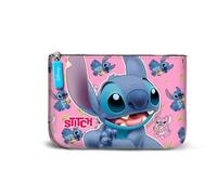 Disney Lilo and Stitch Surprise-Small Square Coin Purse, Blue, 13 x 10 cm