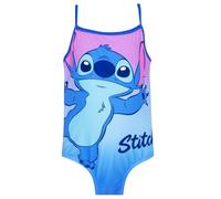 Disney Lilo and Stitch Swimming Costume | One Piece Girls Swimsuit | Swimming Costume for Girls | Official Stitch Merchandise | Blue 6-7 Years