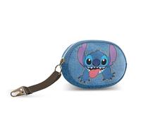 Disney Lilo and Stitch Updown-Pill Coin Purse, Blue, 12.5 x 9 cm