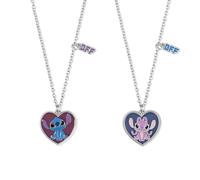 Disney Lilo & Stitch 2pcs BFF Necklace Set, Zinc, Zinc