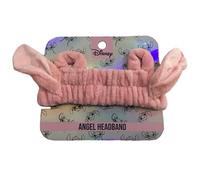 Disney Lilo & Stitch 3D Angel Pink Soft Head Band Spa Makeup Headband Primark
