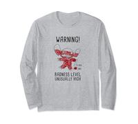 Disney Lilo & Stitch 626 Stitch Day Warning Badness Level Long Sleeve T-Shirt