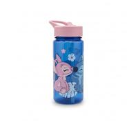 Disney Lilo & Stitch AERO Drinking Bottle - 500ml Leakproof Water Bottle with Flip-Flop Lid | BPA-Free, Lightweight, Durable Hydration Bottle for Schools, Sports & activity