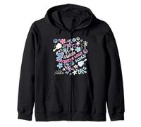 Disney Lilo & Stitch Always Sunshine With Stitch Sea Floral Zip Hoodie
