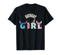 Disney Lilo & Stitch "Birthday Girl" Matching Birthday Party T-Shirt