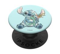 Disney Lilo & Stitch Cute Happy Stitch Scrump Sketch Logo PopSockets Adhesive PopGrip