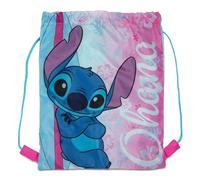 Disney Lilo & Stitch Drawstring Bag Kids PE Kit Gym Swim Bag Girls School Trainer Childrens Travel