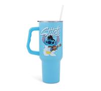 Disney Lilo & Stitch Elvis Stainless Steel Tumbler with Handle | Holds 40 Ounces