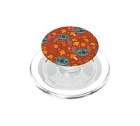 Disney Lilo & Stitch Fall Leaves and Acorns Stitch Pattern PopSockets PopGrip for MagSafe