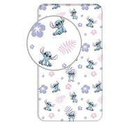 Disney Lilo & Stitch Fitted Sheet 90x200cm 100% Cotton