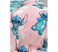 Disney Lilo & Stitch Floral Garden Fleece Blanket Pink