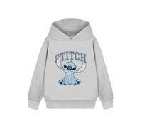 Disney Girl's Hoodie | Girls Grey Marl | Official Merch | Size: 13-14 Years Disney Grey 13-14 Years