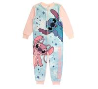 Disney Lilo & Stitch, Girls Onesie, Sleepsuit, All in One Pyjamas, Age 10-11 Years Pink