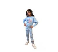 Disney Lilo & Stitch Girls Tracksuit, Cropped Sweatshirt and Joggers for Girls Teenagers 5 to 15 Years Old 7-8 Years