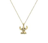 Disney Lilo & Stitch Gold Plated Sterling Silver Pendant Necklace Gold