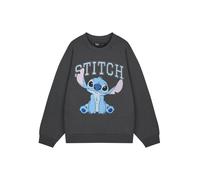 Disney Lilo & Stitch Grey College Sweatshirt Sweatshirt Womens