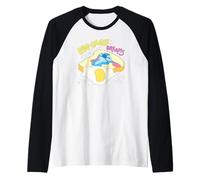 Disney Lilo & Stitch Have A Egg-Cellent Dreams Chest Logo Raglan Baseball Tee