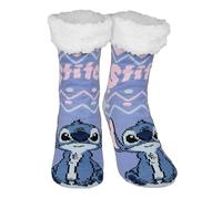 Disney Lilo & Stitch Hut Socks - House Socks for Women Cuddly Socks Fluffy Winter Socks Warm Women Socks Purple
