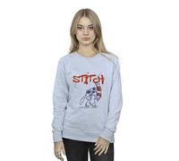 Disney Lilo & Stitch Ice Creams Sweatshirt In Grey Grey L