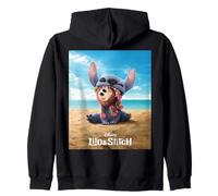 Disney Lilo & Stitch Live-Action Movie Funny Moana Poster Zip Hoodie